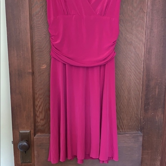 Moda international pink maternity dress with lace - Picture 3 of 5